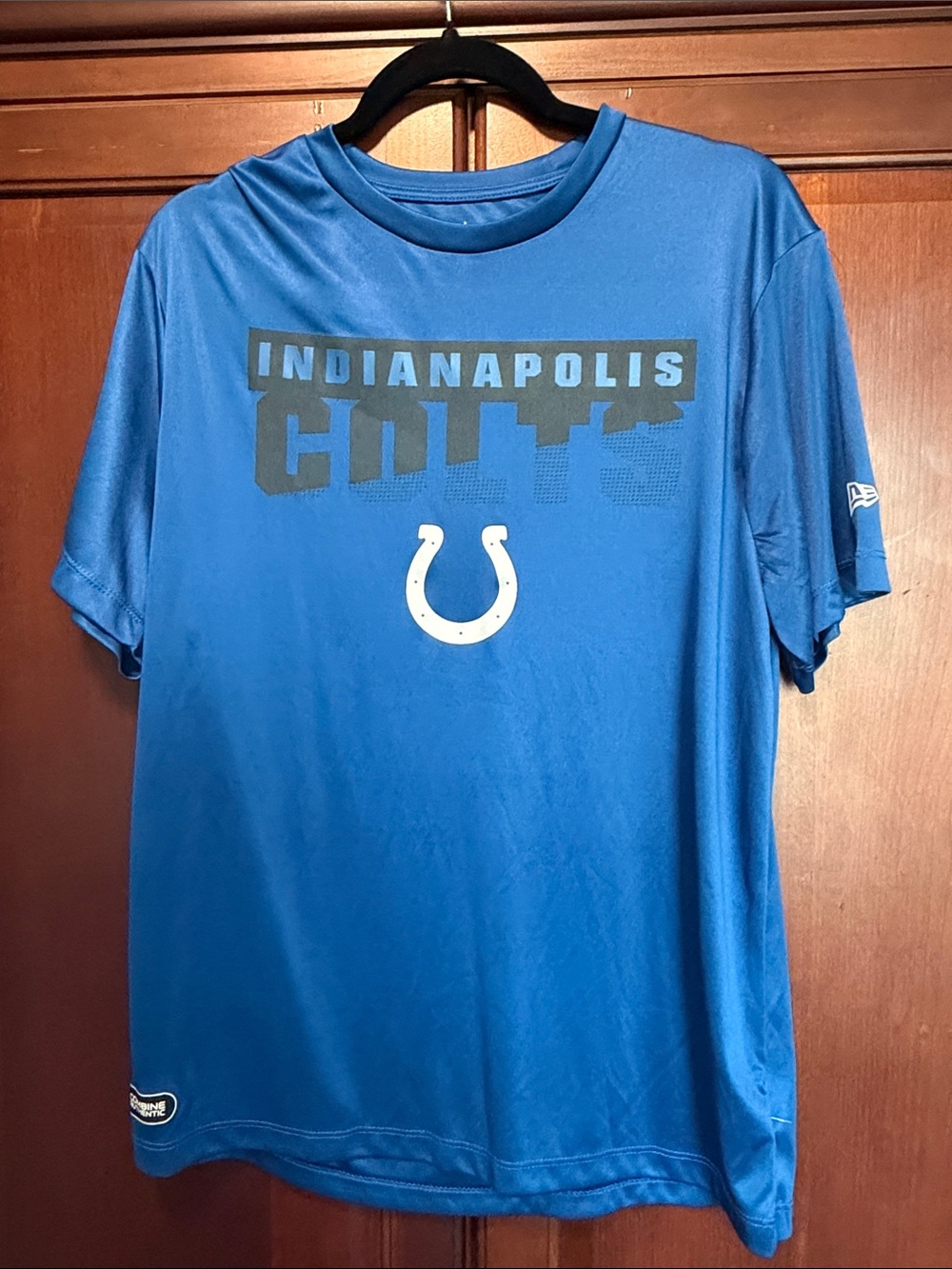 New Era Indianapolis Colts Royal Blue Short Sleeve Tee